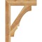 Ekena Millwork Balboa Block Rough Sawn Bracket, Western Red Cedar, 4"W x 24"D x 32"H BKT04X24X32BOA05RWR - alternate 4